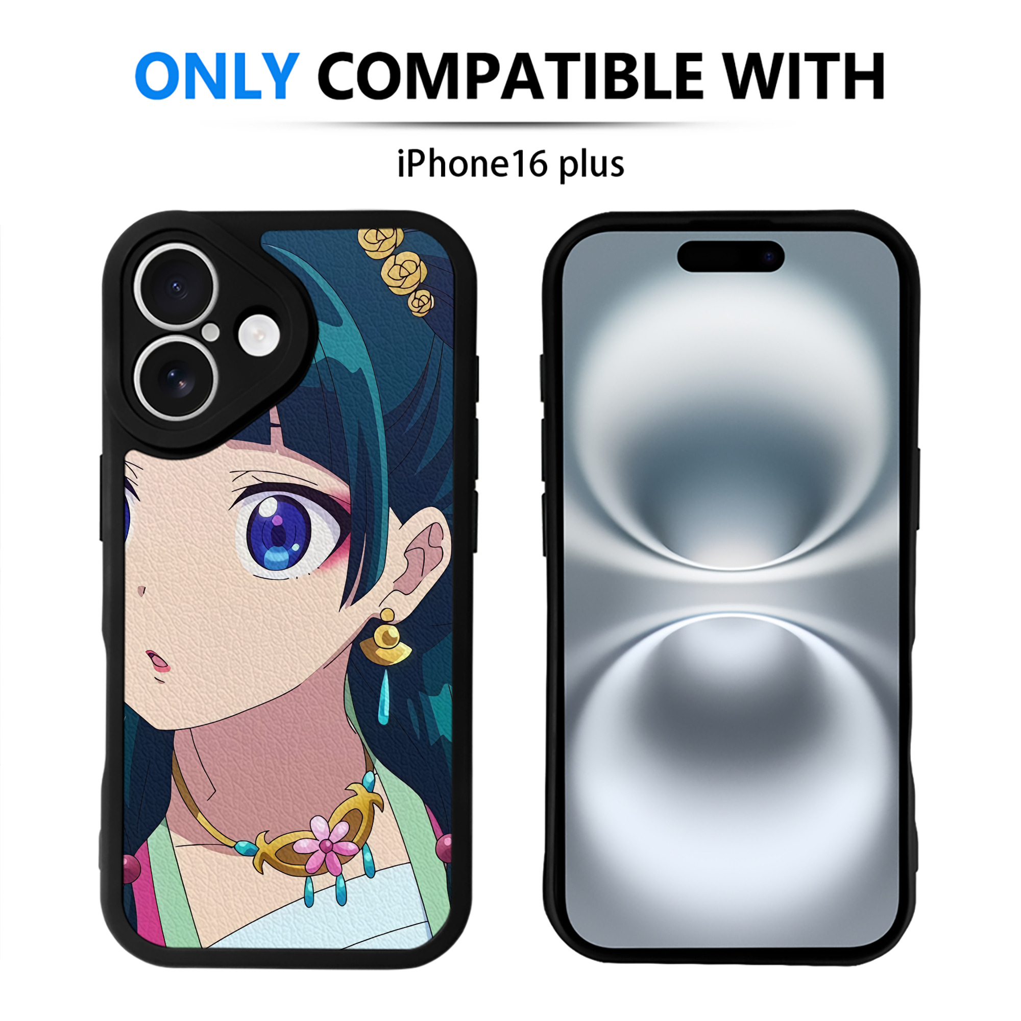 薬屋のひとりごと The Apothecary Diaries 【iPhone 16シリーズ対応】シリコンスマホケース（レザー調） 材質：シリコン